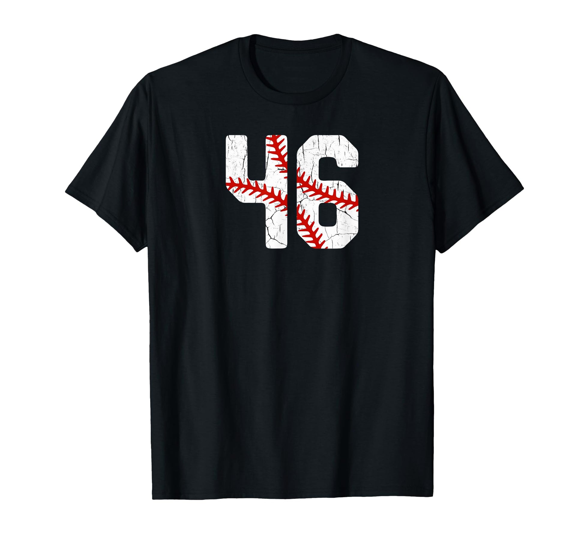 Baseball Player Jersey Number 46 46 Proud T-Shirt - Trendy Graphic Unisex - T-Shirt, Sweatshirt, Hoodie