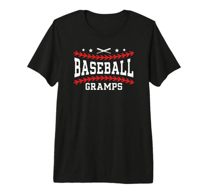 Mens Baseball Gramps Best Grandpa T-Shirt - Aesthetic Graphic Unisex - T-Shirt, Sweatshirt, Hoodie