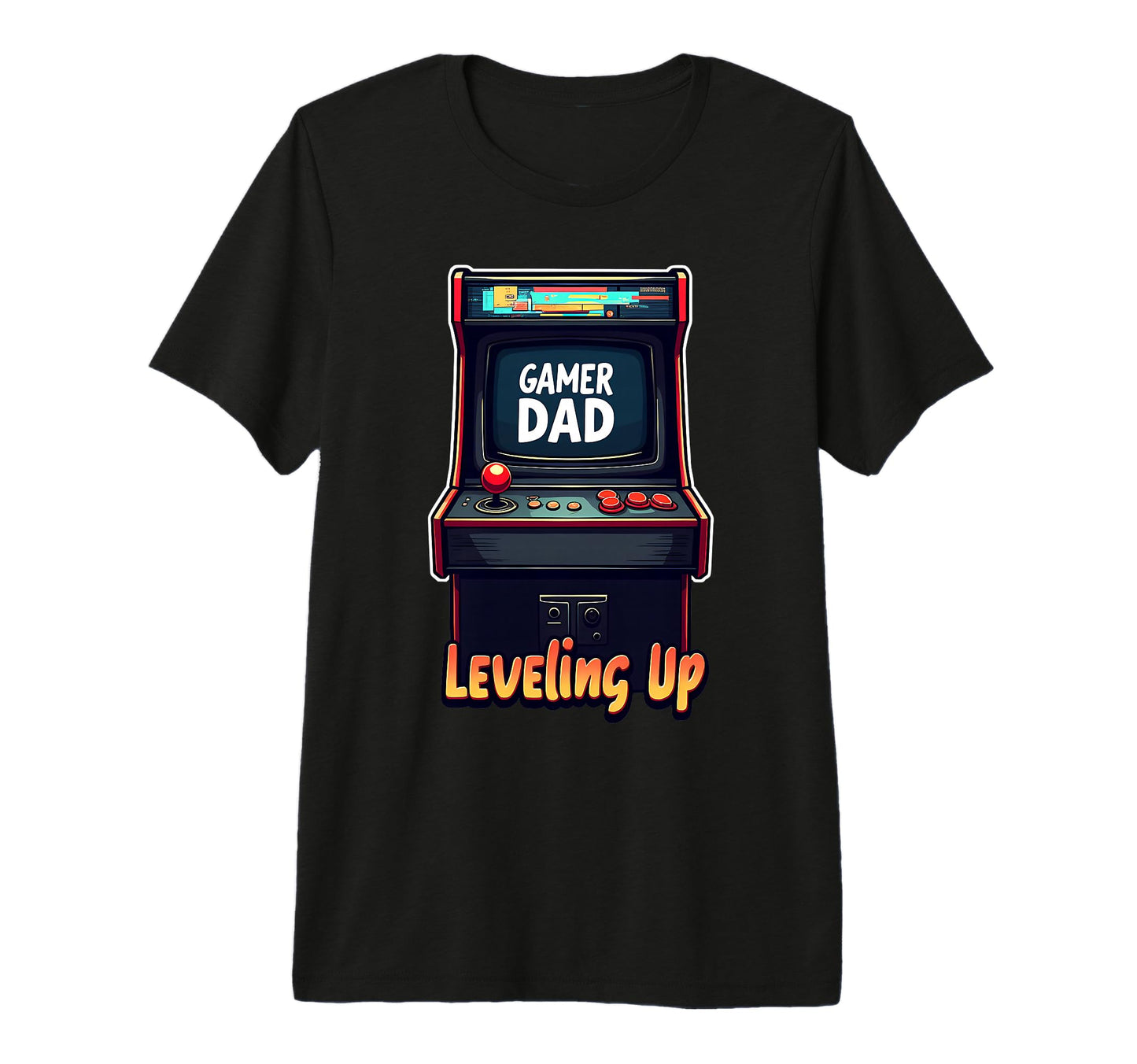 Fathers Day Gift Gamer Dad Leveling Up T-Shirt - Unique Graphic Men Women - T-Shirt, Sweatshirt, Hoodie