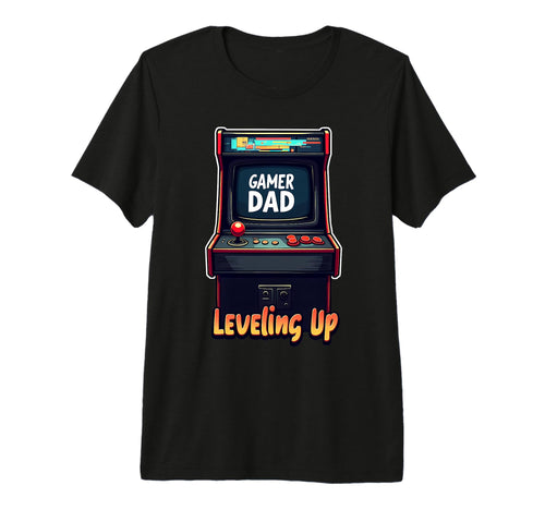 Fathers Day Gift Gamer Dad Leveling Up T-Shirt - Unique Graphic Men Women - T-Shirt, Sweatshirt, Hoodie