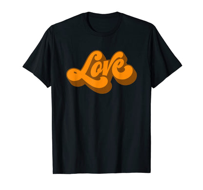 70S Love 70S Inspired Boho Hippie T-Shirt - Aesthetic Graphic Men Women - T-Shirt, Sweatshirt, Hoodie