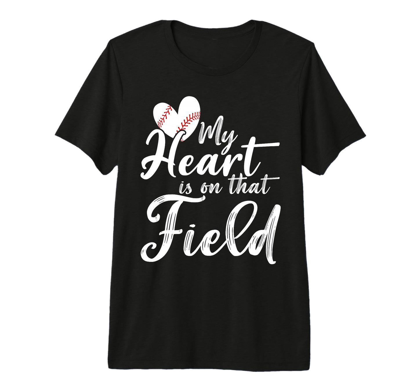 My Heart Is That Field Proud T-Shirt - Casual Everyday Wear Men Women - T-Shirt, Sweatshirt, Hoodie