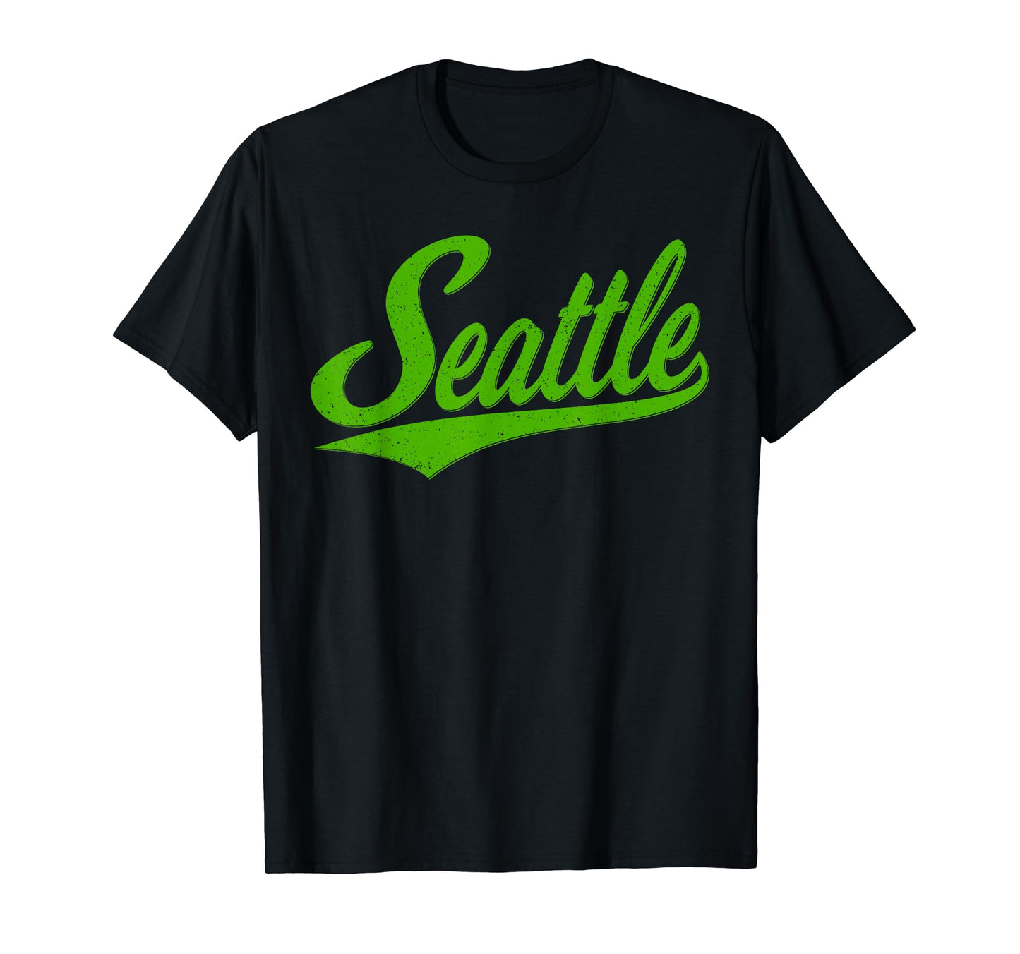 Seattle Washington Varsity Script Sports T-Shirt - Graphic Print Men Women - T-Shirt, Sweatshirt, Hoodie