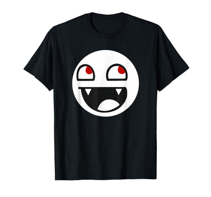 Epic Face Evil Eyes Costume Y2K Emo T-Shirt - Trendy Graphic for Adults - T-Shirt, Sweatshirt, Hoodie