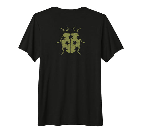 Fairy Grunge Ladybug Star Dots Whimsy T-Shirt - Custom Art Print Unisex - T-Shirt, Sweatshirt, Hoodie