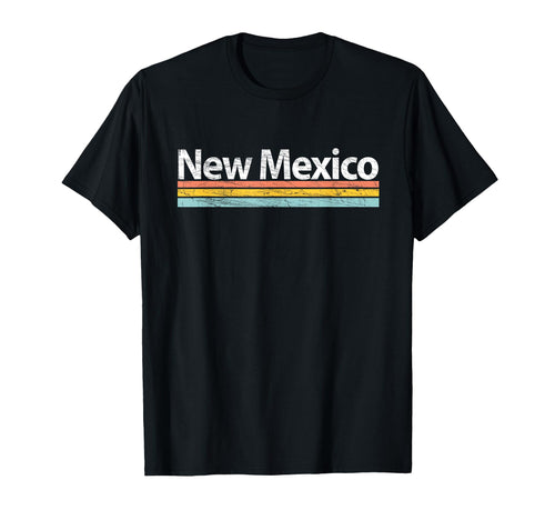 New Mexico Worn Stripes T-Shirt - Novelty Apparel Unisex - T-Shirt, Sweatshirt, Hoodie