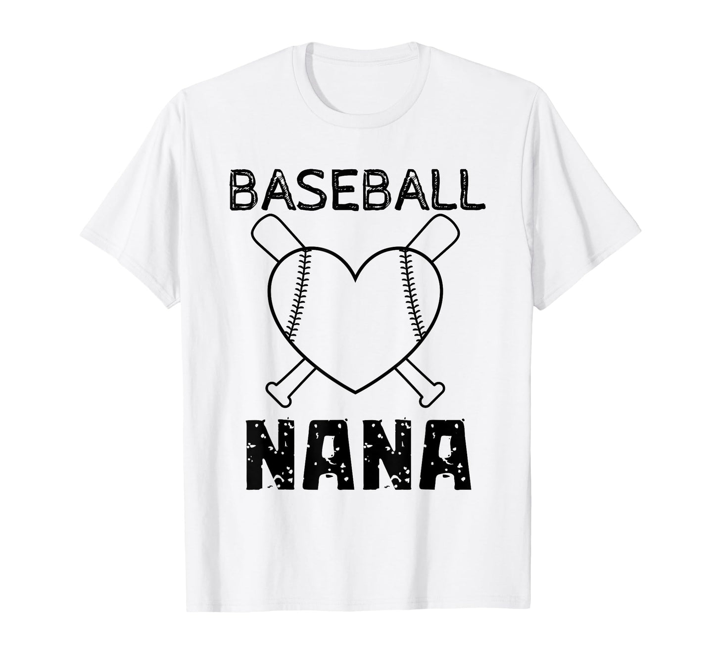 Baseball Nana Family Matching Nana T-Shirt - Novelty Apparel Unisex - T-Shirt, Sweatshirt, Hoodie