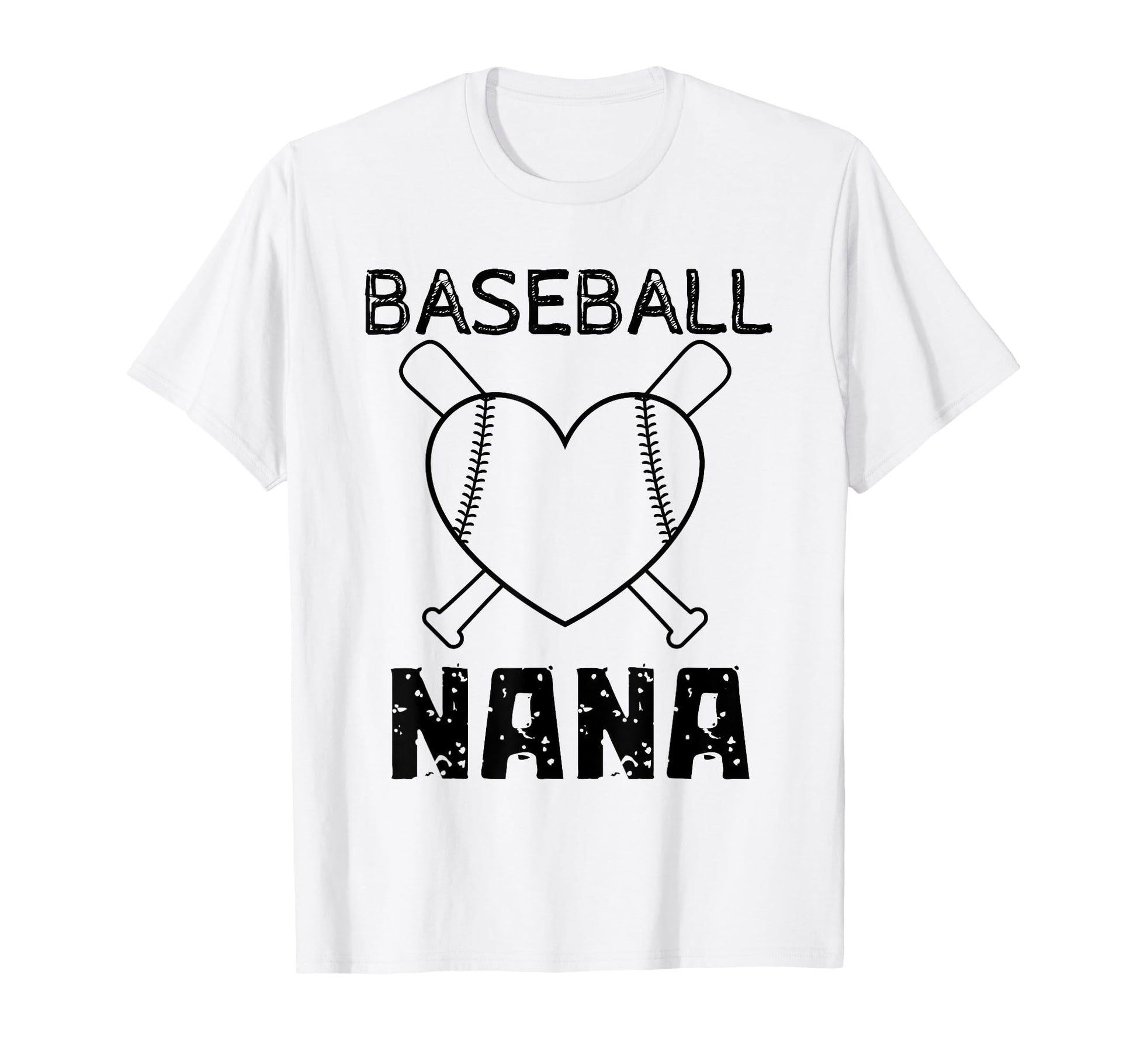 Baseball Nana Family Matching Nana T-Shirt - Novelty Apparel Unisex - T-Shirt, Sweatshirt, Hoodie