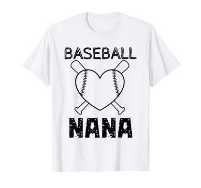 Baseball Nana Family Matching Nana T-Shirt - Novelty Apparel Unisex - T-Shirt, Sweatshirt, Hoodie
