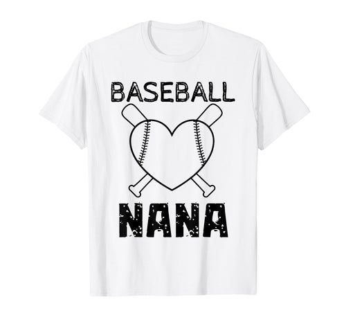 Baseball Nana Family Matching Nana T-Shirt - Novelty Apparel Unisex - T-Shirt, Sweatshirt, Hoodie