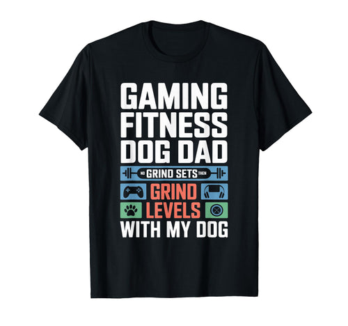 Gaming Fitness Dad Grind Sets Then T-Shirt - Minimalist Print Unisex - T-Shirt, Sweatshirt, Hoodie