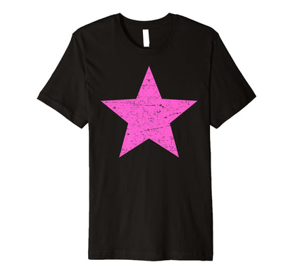 Grunge Alternative Distressed Red Star T-Shirt - Trendy Graphic for Adults - T-Shirt, Sweatshirt, Hoodie