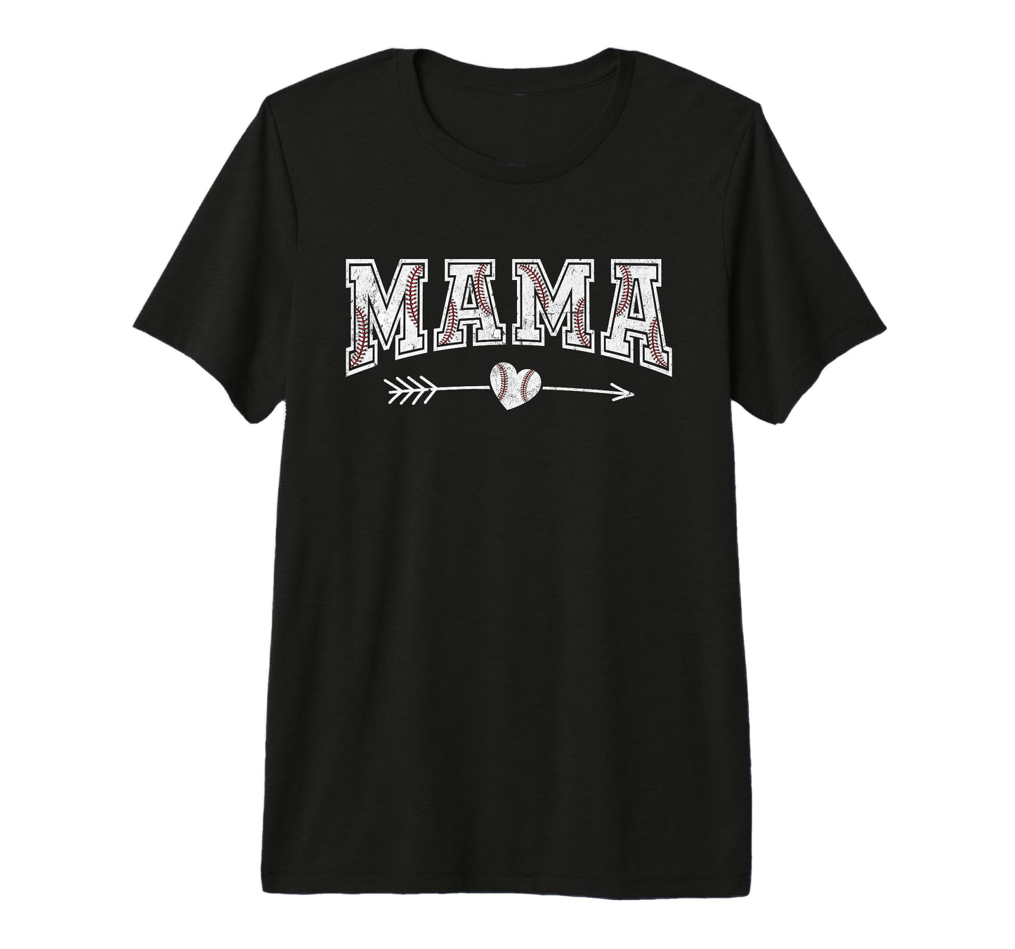 Baseball Mama Sporty Player Baseball T-Shirt - Unique Graphic for Adults - T-Shirt, Sweatshirt, Hoodie