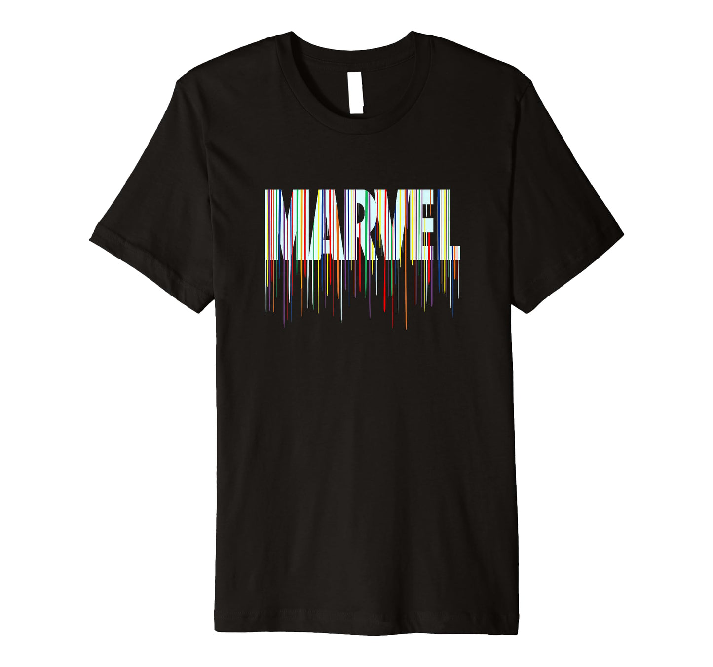 Marvel Comics Rainbow Paint Drip Logo T-Shirt - Graphic Print Men Women - T-Shirt, Sweatshirt, Hoodie