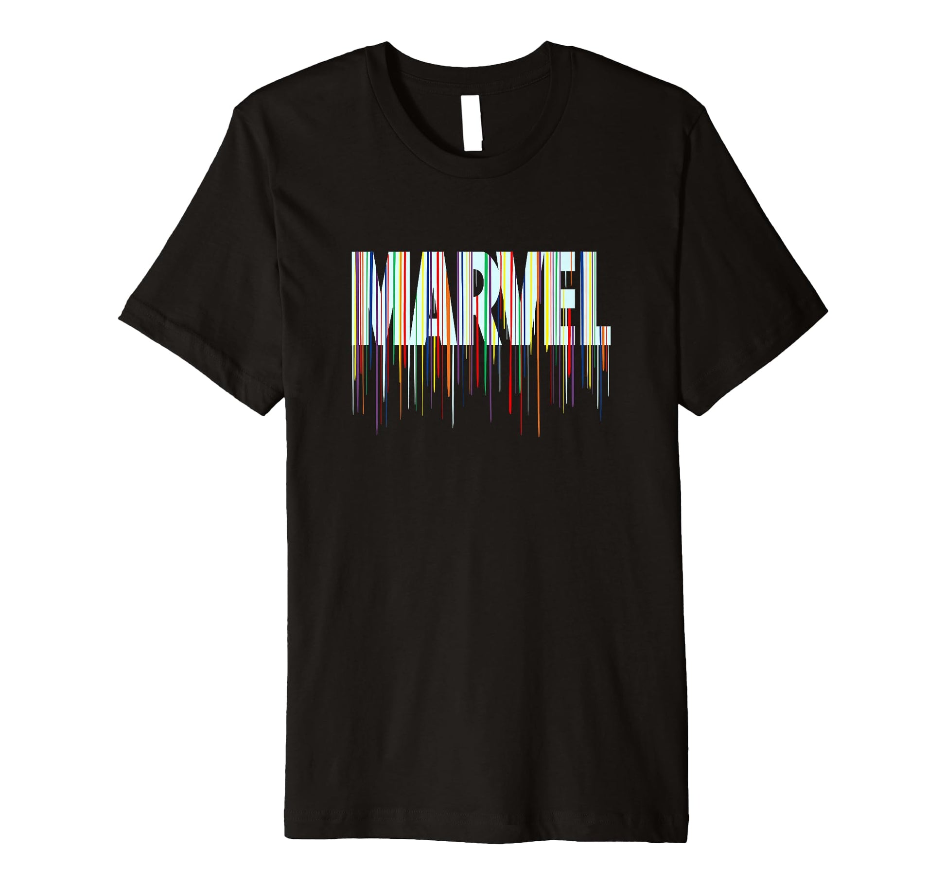 Marvel Comics Rainbow Paint Drip Logo T-Shirt - Graphic Print Men Women - T-Shirt, Sweatshirt, Hoodie