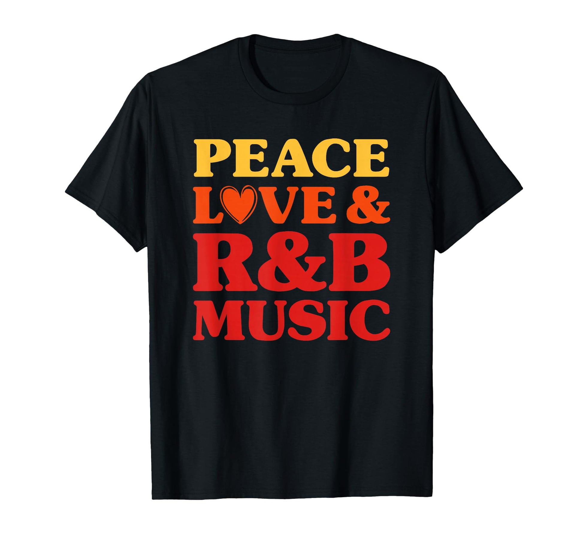 R B Music I Love R B Music And T-Shirt - Minimalist Print for Adults - T-Shirt, Sweatshirt, Hoodie