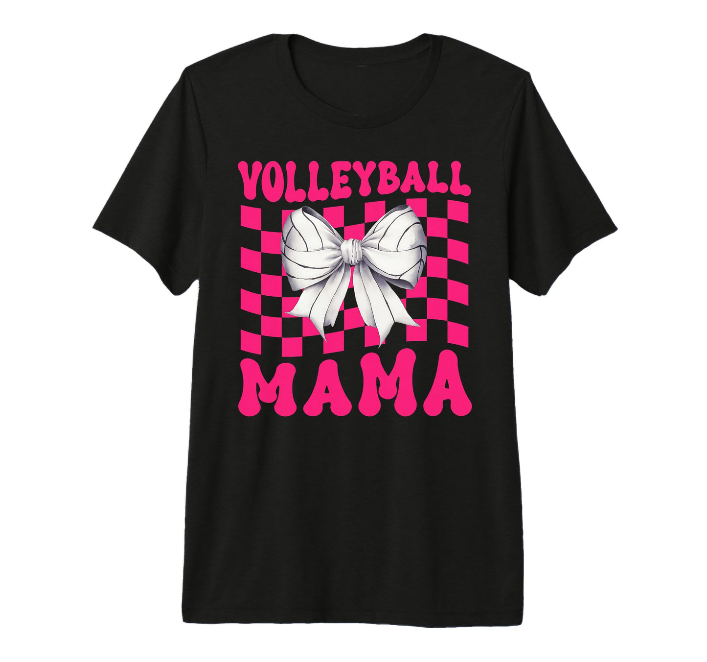 Volleyball Mama Coquette Bow Game T-Shirt - Aesthetic Graphic Men Women - T-Shirt, Sweatshirt, Hoodie