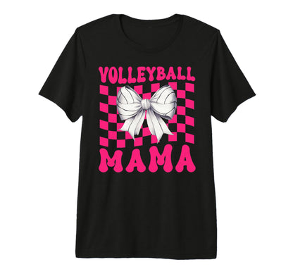Volleyball Mama Coquette Bow Game T-Shirt - Aesthetic Graphic Men Women - T-Shirt, Sweatshirt, Hoodie