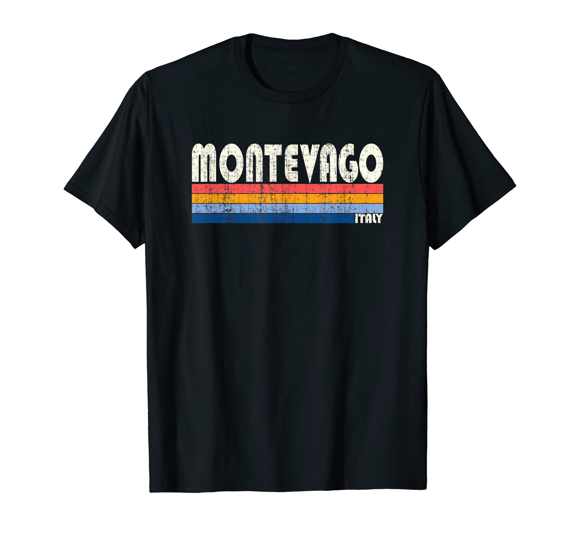 70S 80S Montevago Italy T-Shirt - Streetwear Style for Adults - T-Shirt, Sweatshirt, Hoodie
