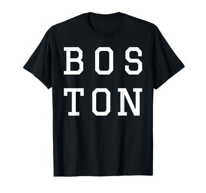 Boston Massachusetts Ma Athletic T-Shirt - Streetwear Style for Adults - T-Shirt, Sweatshirt, Hoodie