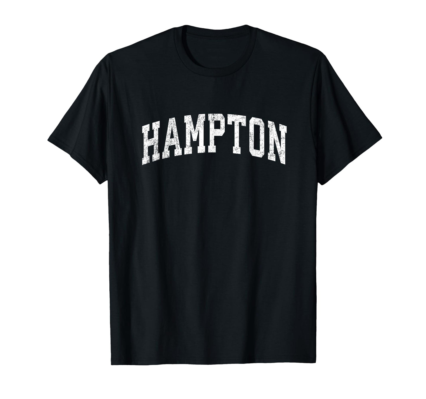 Hampton Virginia Va Varsity Sports Text T-Shirt - Unique Graphic for Adults - T-Shirt, Sweatshirt, Hoodie