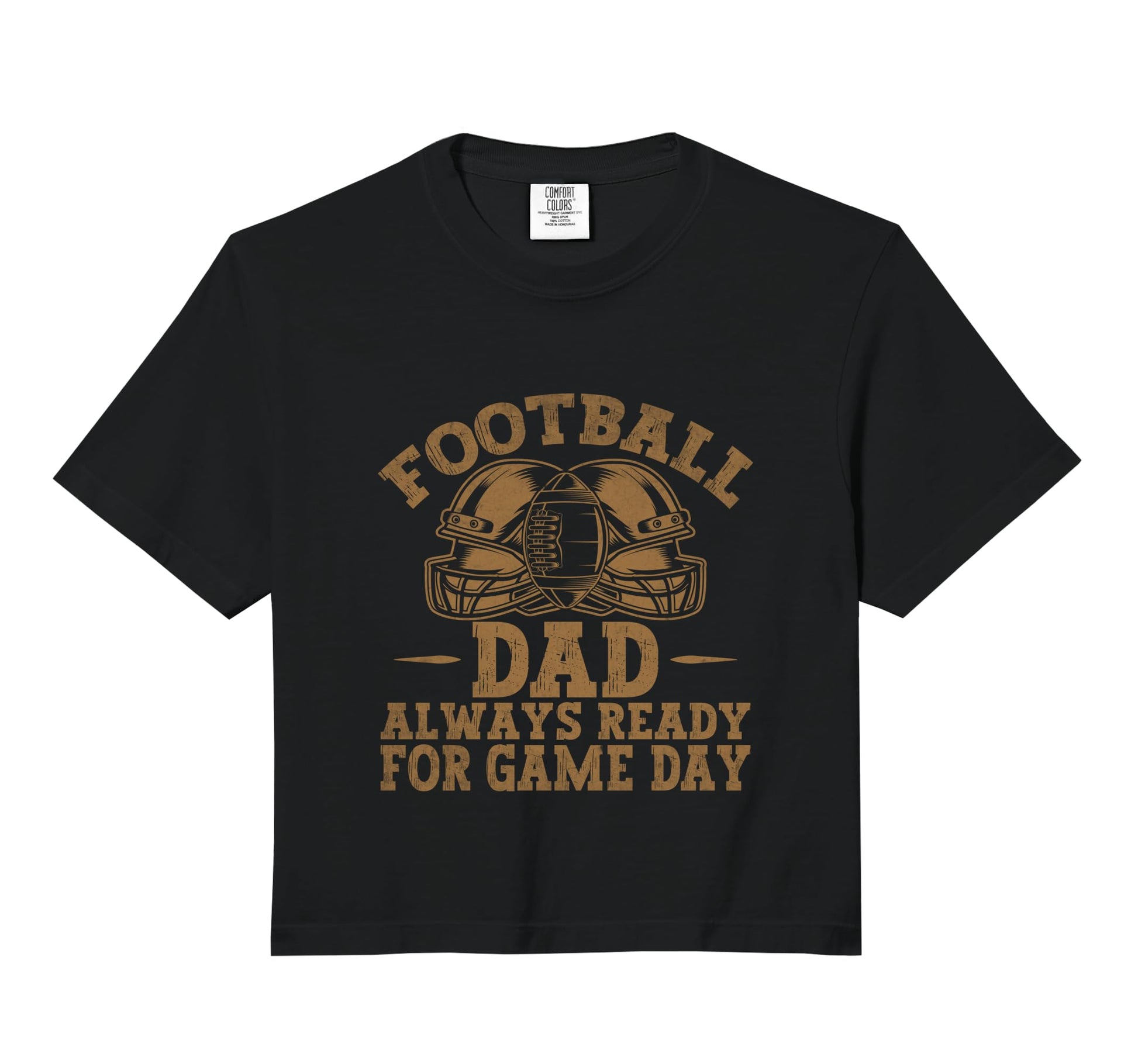Football Dad Always Ready Game Day Sweatshirt - Trendy Graphic Unisex - T-Shirt, Sweatshirt, Hoodie