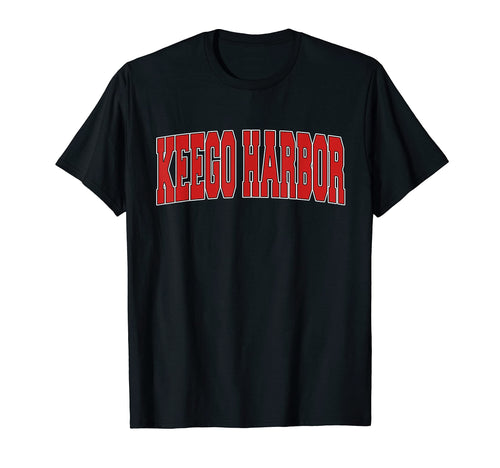Keego Harbor Mi Michigan Varsity Usa T-Shirt - Custom Art Print Unisex - T-Shirt, Sweatshirt, Hoodie