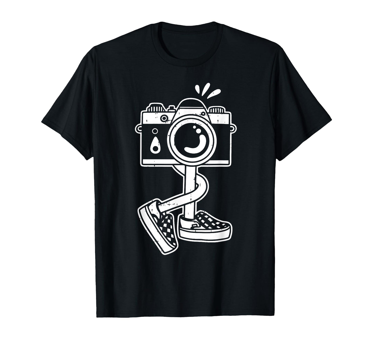 Funny Camera Costume Photographer T-Shirt - Fun Novelty Design for Adults - T-Shirt, Sweatshirt, Hoodie