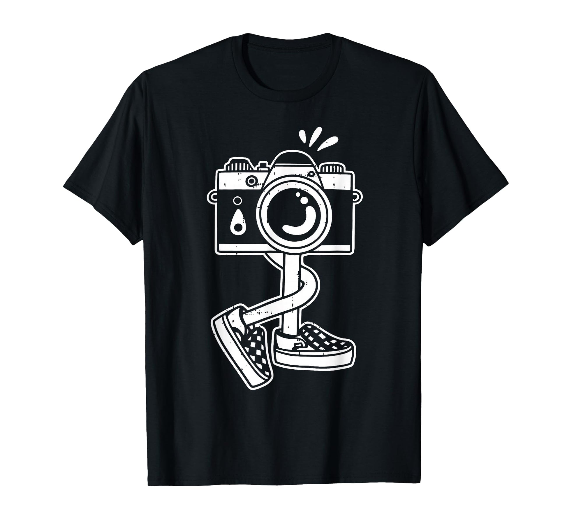 Funny Camera Costume Photographer T-Shirt - Fun Novelty Design for Adults - T-Shirt, Sweatshirt, Hoodie