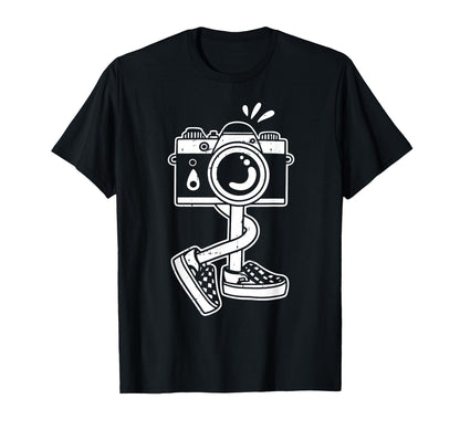 Funny Camera Costume Photographer T-Shirt - Fun Novelty Design for Adults - T-Shirt, Sweatshirt, Hoodie