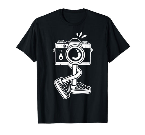 Funny Camera Costume Photographer T-Shirt - Fun Novelty Design for Adults - T-Shirt, Sweatshirt, Hoodie