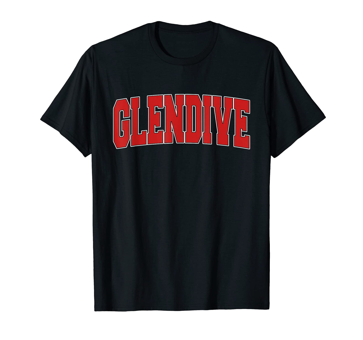 Glendive Mt Montana Varsity Usa T-Shirt - Custom Art Print for Adults - T-Shirt, Sweatshirt, Hoodie