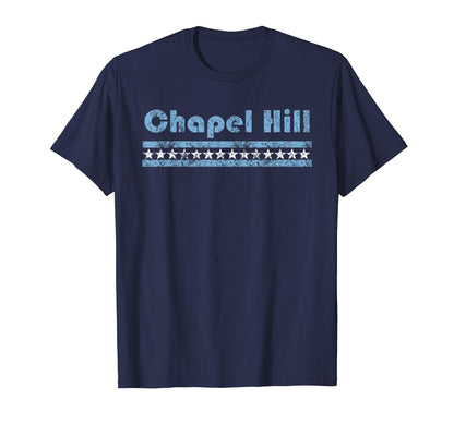 Chapel Hill North Carolina Star T-Shirt - Streetwear Style for Adults - T-Shirt, Sweatshirt, Hoodie
