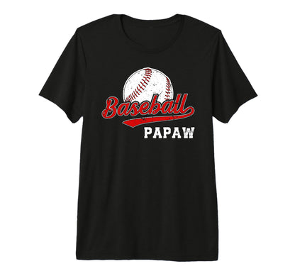Mens Baseball Papaw Grandpa Papaw T-Shirt - Novelty Apparel Unisex - T-Shirt, Sweatshirt, Hoodie