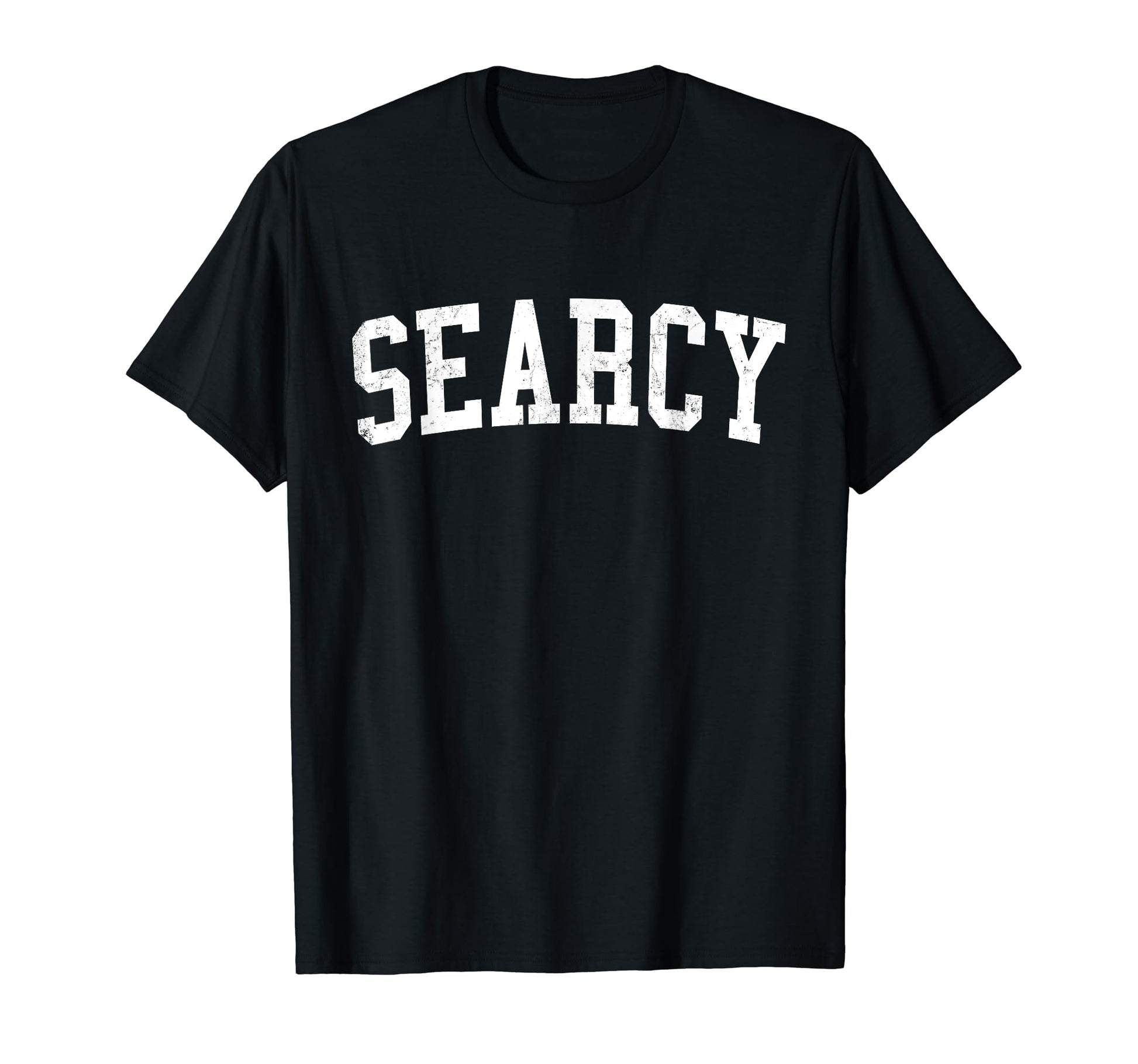 Searcy Ar Distressed White Varsity T-Shirt - Streetwear Style Men Women - T-Shirt, Sweatshirt, Hoodie