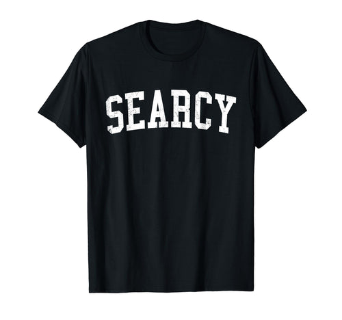Searcy Ar Distressed White Varsity T-Shirt - Streetwear Style Men Women - T-Shirt, Sweatshirt, Hoodie