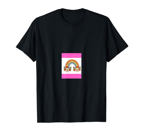 Groovy Halloween Rainbow Skulls T-Shirt - Graphic Print Men Women - T-Shirt, Sweatshirt, Hoodie