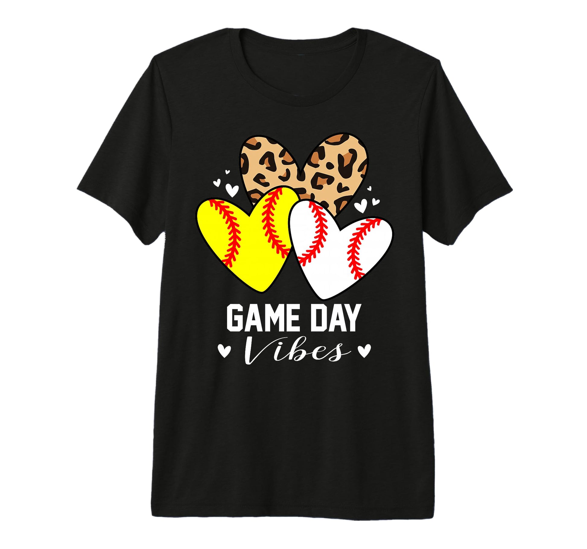 Game Day Vibes Funny Baseball Softball T-Shirt - Unique Graphic for Adults - T-Shirt, Sweatshirt, Hoodie