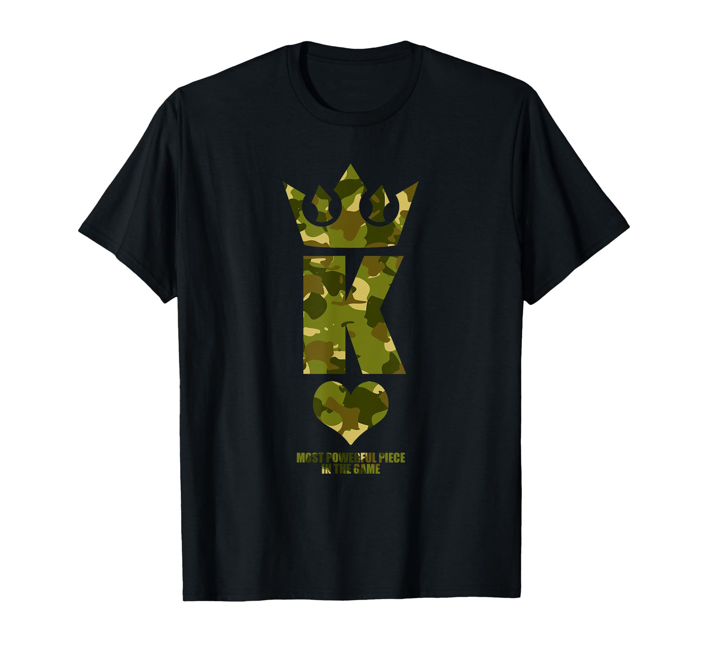 Black King Most Powerful Piece Game T-Shirt - Novelty Apparel Men Women - T-Shirt, Sweatshirt, Hoodie