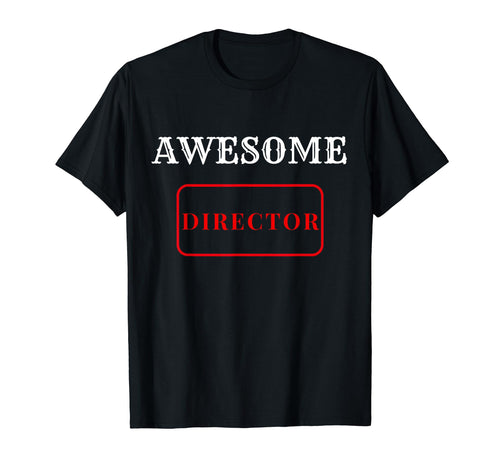 Awesome Director School Camera T-Shirt - Casual Everyday Wear Men Women - T-Shirt, Sweatshirt, Hoodie