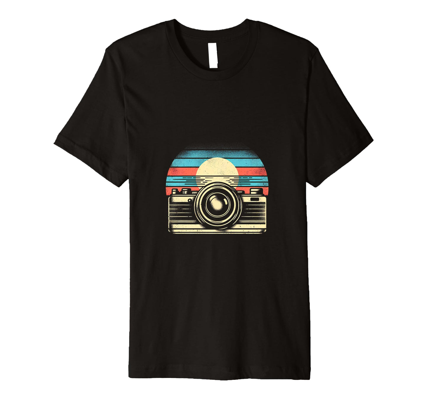 Camera Sunset T-Shirt - Fun Novelty Design for Adults - T-Shirt, Sweatshirt, Hoodie