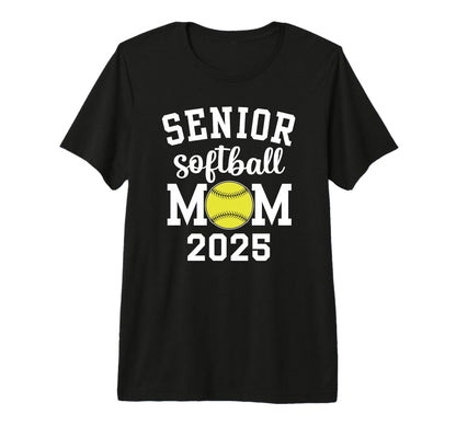 Softball Mom Game Day Senior Softball T-Shirt - Streetwear Style Men Women - T-Shirt, Sweatshirt, Hoodie
