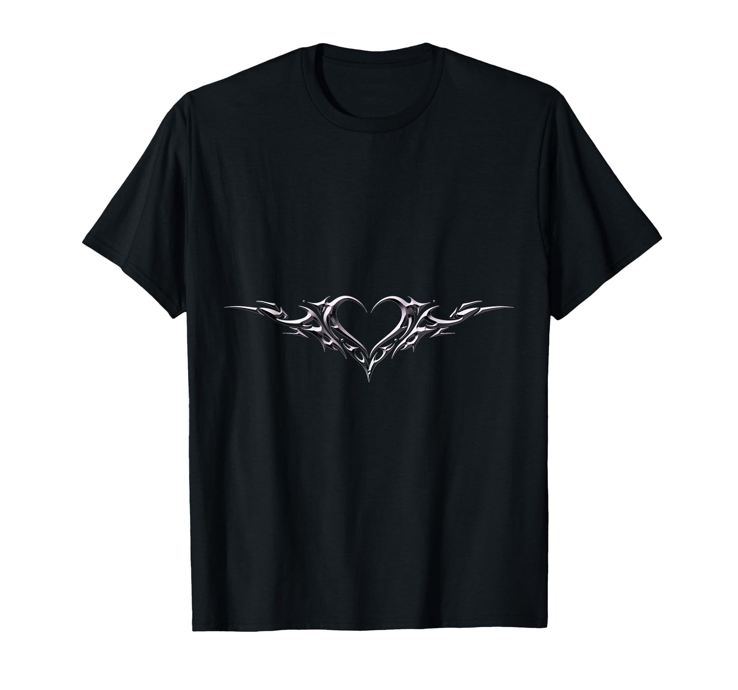 Alt Aesthetic Heart Tribal Heart Love T-Shirt - Minimalist Print Men Women - T-Shirt, Sweatshirt, Hoodie