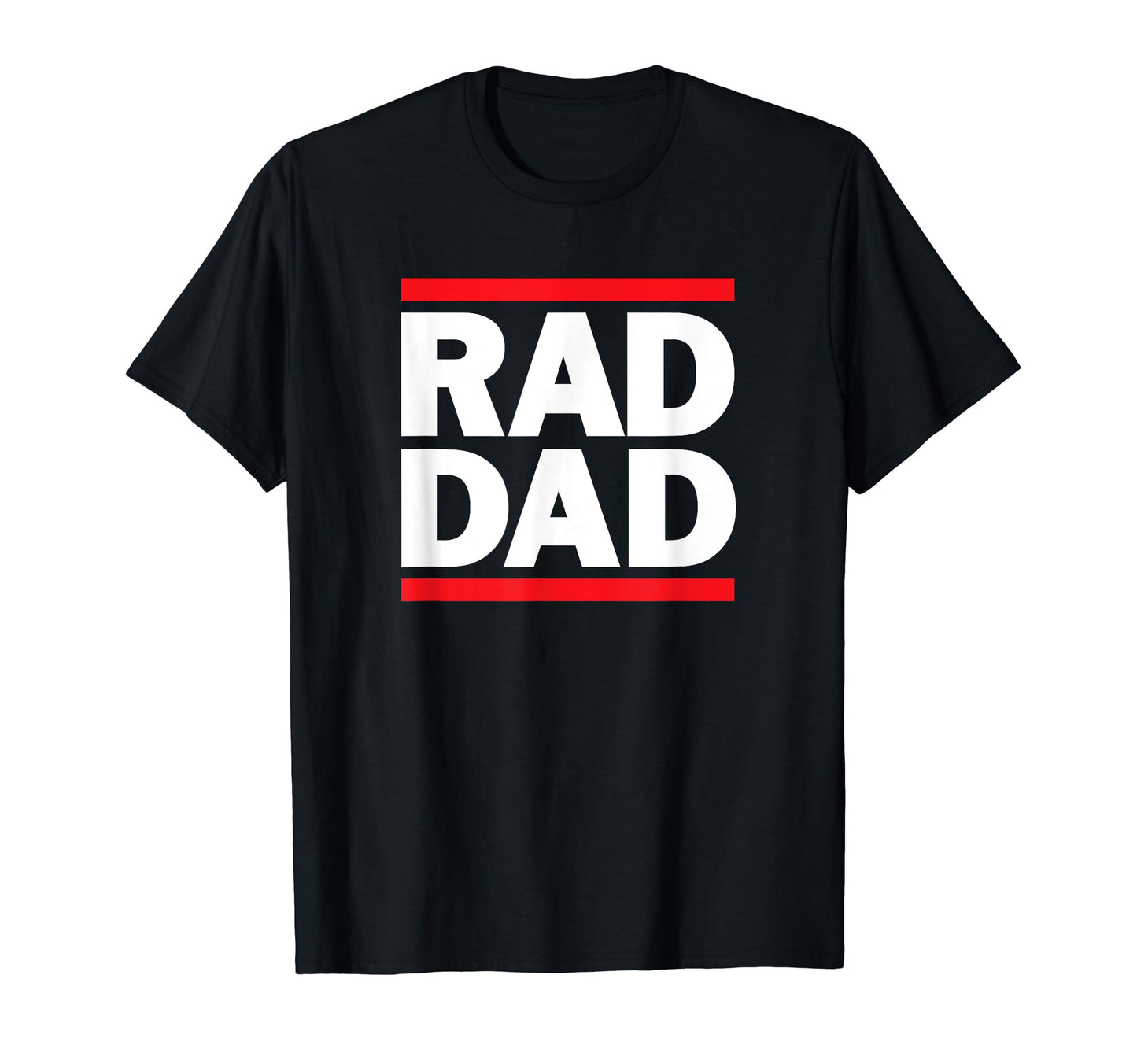 Rad Dad 80S Rap Old School Hip Hop T-Shirt - Minimalist Print Unisex - T-Shirt, Sweatshirt, Hoodie
