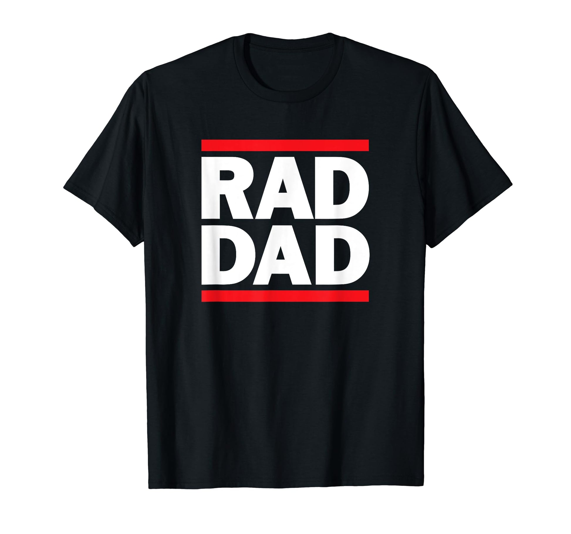 Rad Dad 80S Rap Old School Hip Hop T-Shirt - Minimalist Print Unisex - T-Shirt, Sweatshirt, Hoodie