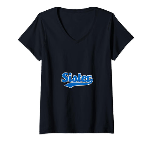 Sister Baseball Sis Brother Sweatshirt - Fun Novelty Design Men Women - T-Shirt, Sweatshirt, Hoodie