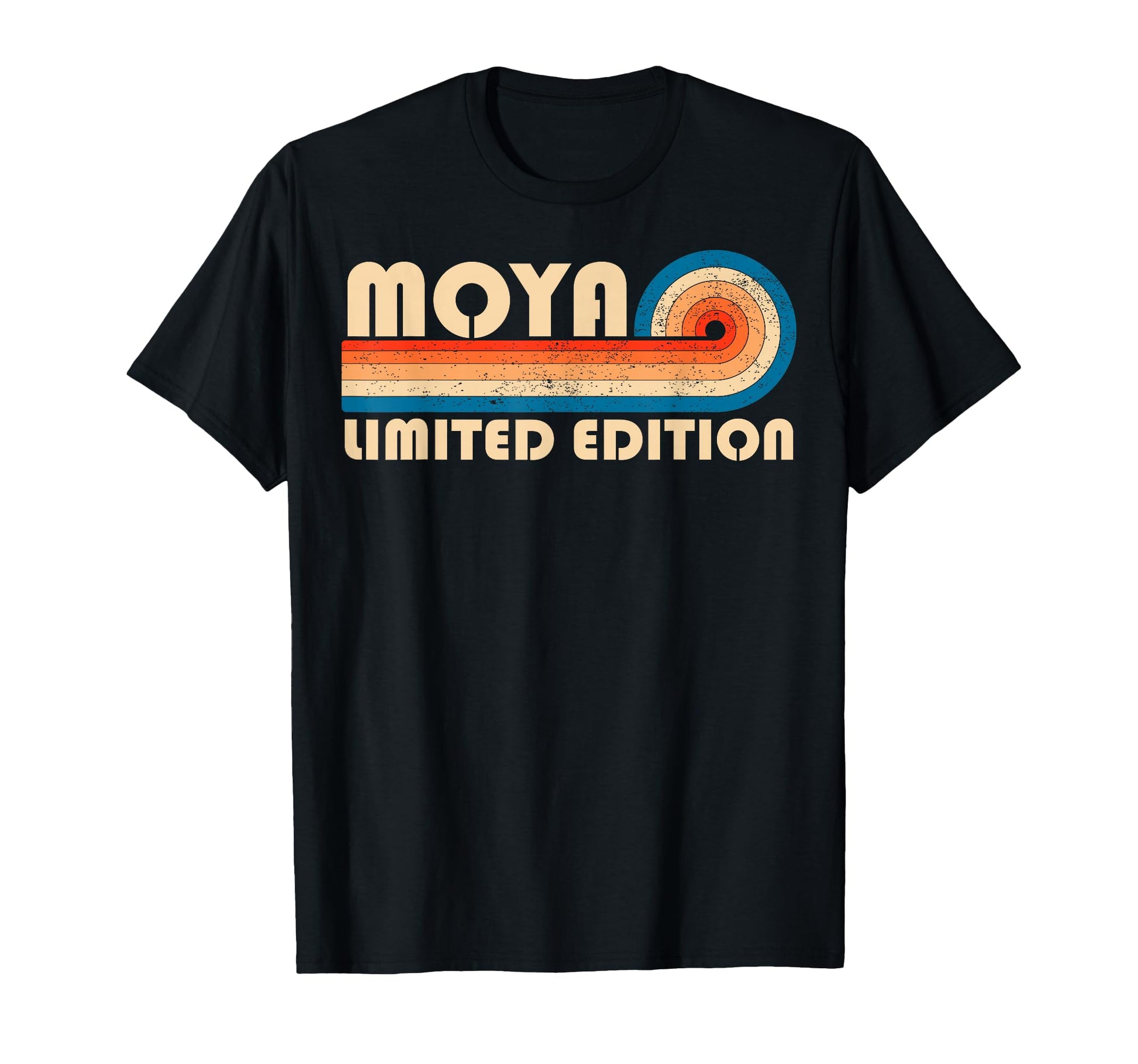 Moya 70S 80S Sunset Stripe T-Shirt - Trendy Graphic for Adults - T-Shirt, Sweatshirt, Hoodie