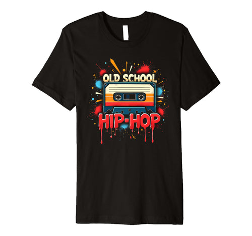 Energetic Old School Hiphop Cassette T-Shirt - Unique Graphic for Adults - T-Shirt, Sweatshirt, Hoodie