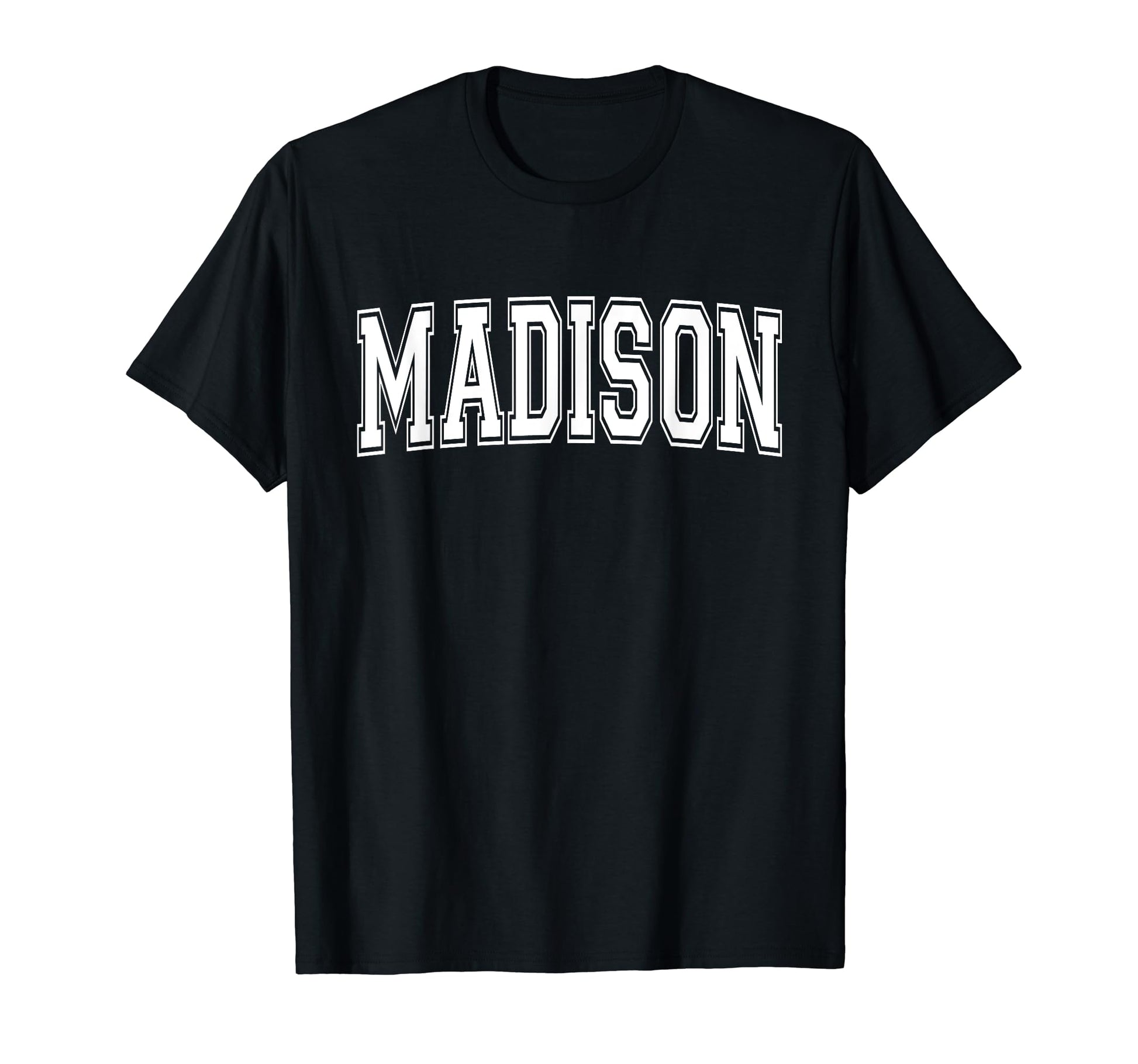 Madison Wi Wisconsin Usa Sports Varsity T-Shirt - Graphic Print Men Women - T-Shirt, Sweatshirt, Hoodie