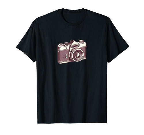 Photography Camera T-Shirt - Custom Art Print Unisex - T-Shirt, Sweatshirt, Hoodie